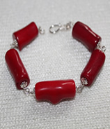 Coralburst Bracelet in Red