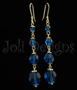 Signature Globe Drop Earring - Capri Blue